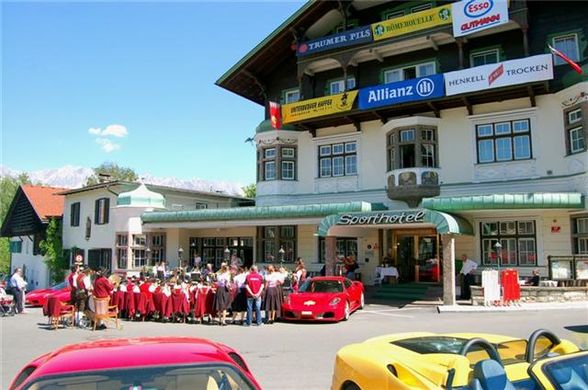 Ferrari treffen 2009 im Sporthotel Igls - 