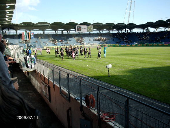 Sturm : Werder am 11.07.2009 - 