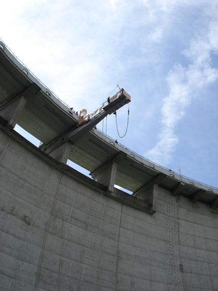 Bungee Jumping Staudamm Klaus - 