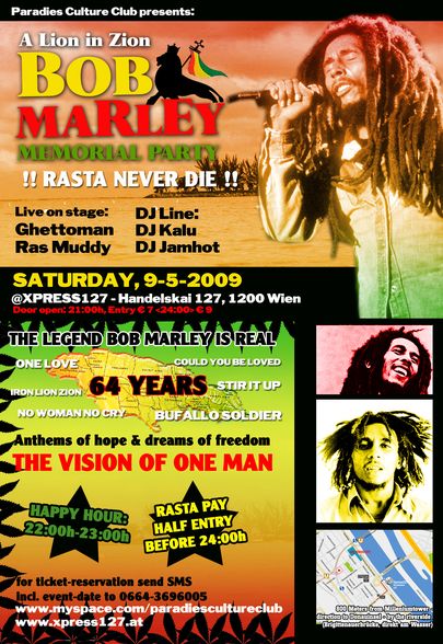 9-5-09 Bob Marley Memorial Party @ Xpres - 