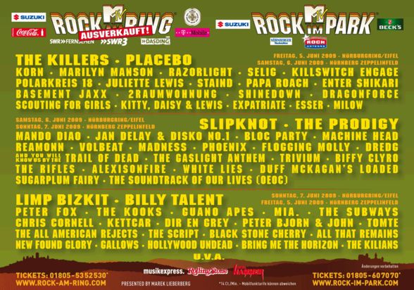 Rock im Park 2009  - 