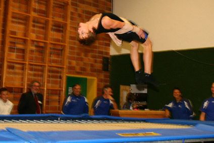 gymnastics @ school ;) - 