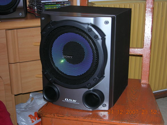 Meine Anlage plus Woofer  - 