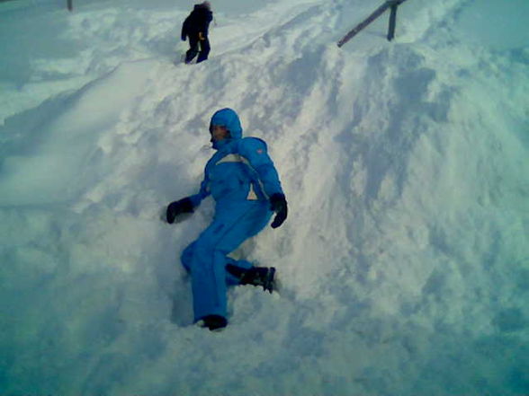 Schlitengaudi auf der Hochsteinalm - 