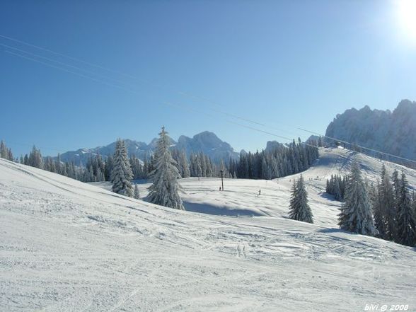 gosau supergaudi im schnee - 