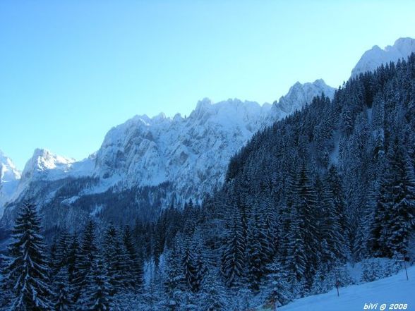 gosau supergaudi im schnee - 