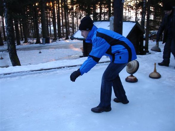 Eisstockschießen in Kirchschlag - 