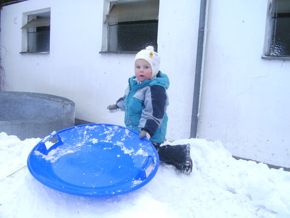 Marcel und Leonie im Schnee - 