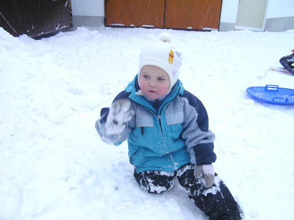 Marcel und Leonie im Schnee - 