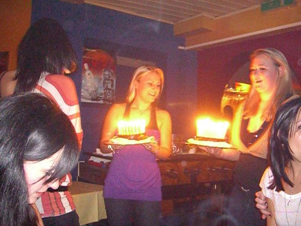 b-day party²? - 