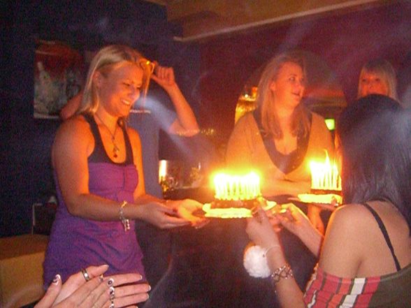 b-day party²? - 