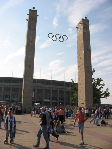 Ich bei Hertha - Schalke 04 - 