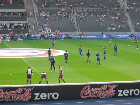 Ich bei Hertha - Schalke 04 - 