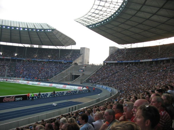 Ich bei Hertha - Schalke 04 - 