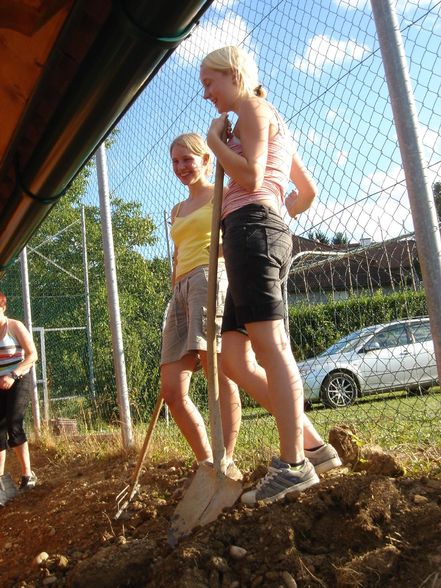 Beachvolleyballplatzbau - 