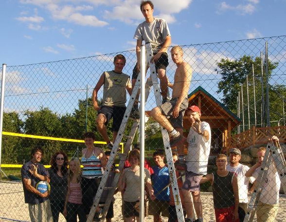 Beachvolleyballplatzbau - 