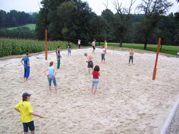 Beachvolleyballplatzbau - 