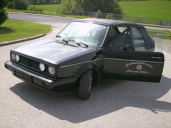 Mein Golf1 Cabrio - 