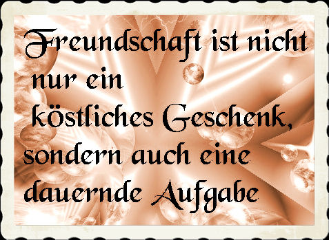 Freundschaft - 