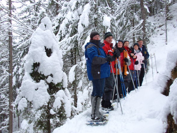 Schneeschuhwandern 2008 - 