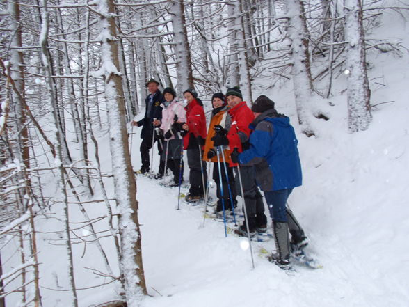 Schneeschuhwandern 2008 - 