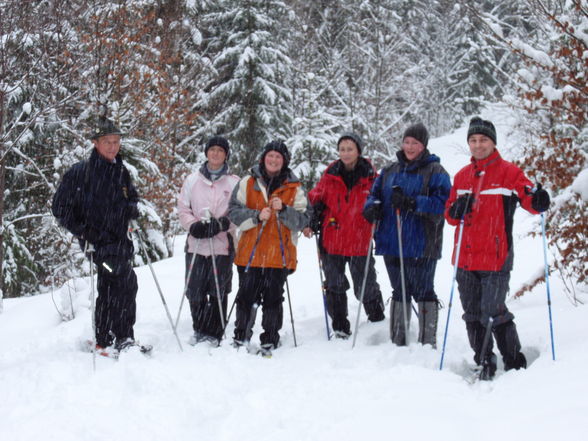 Schneeschuhwandern 2008 - 