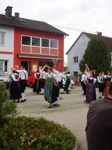 Maibaum aufstellen 2010 - 