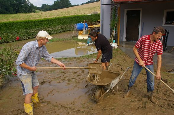 Hochwasser am 29. 06. 09 - 