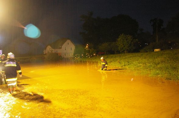 Hochwasser am 29. 06. 09 - 