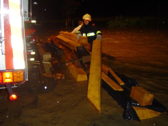 Hochwasser am 29. 06. 09 - 