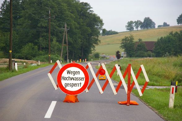 Hochwasser am 29. 06. 09 - 