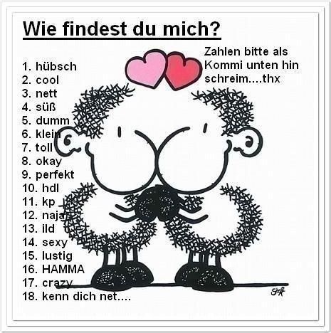 wie findest du mich - 