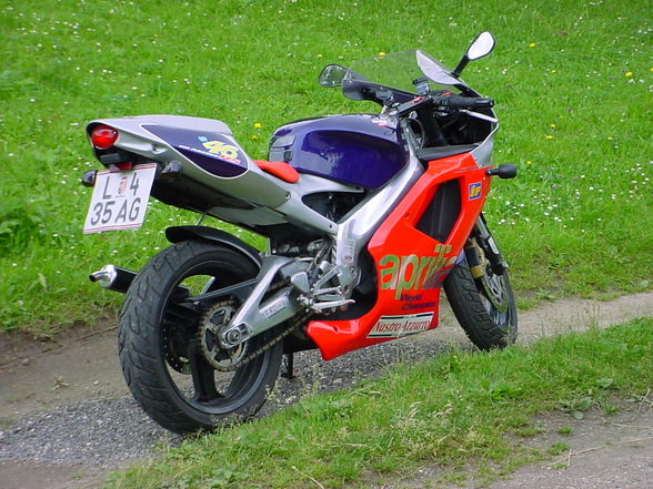 Das war meine geile 125 Aprilia - 