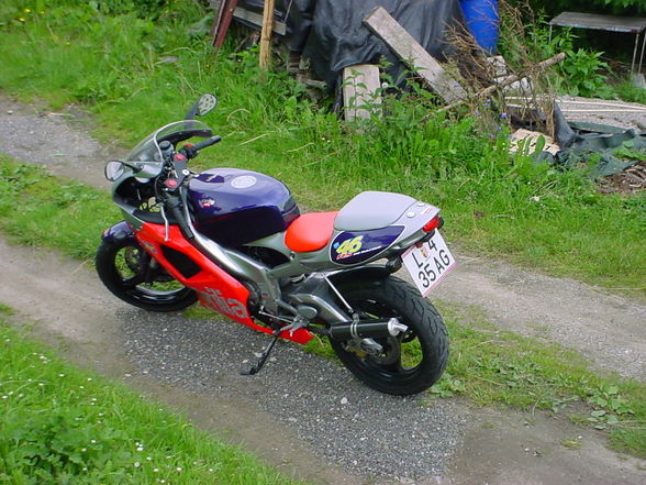 Das war meine geile 125 Aprilia - 