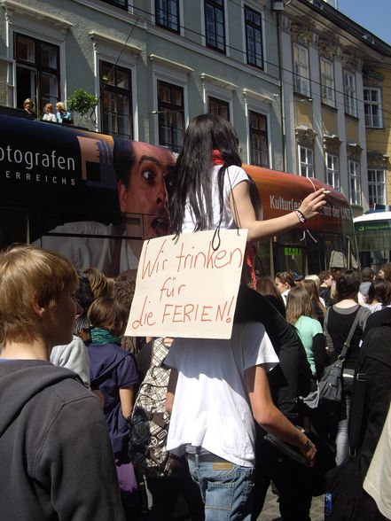 Streik (Linz)...24.4.2009 - 