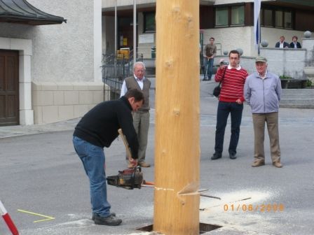 Maibaum umschneiden 09 - 