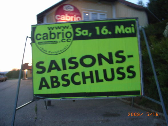 Cabriio Saisonschluss  (: - 