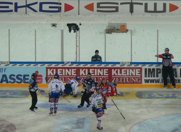 Klagenfurter Freiluft-Derby VSV g. KAC - 