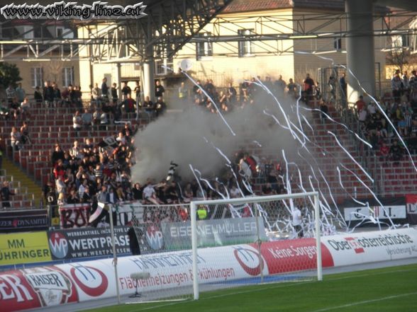 lask linz gegen kapfenperg 2:2 4.4 2009 - 