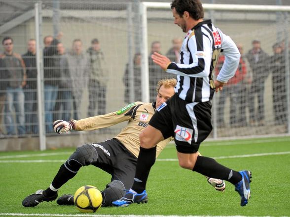 lask linz gegen kapfenperg 2:2 4.4 2009 - 