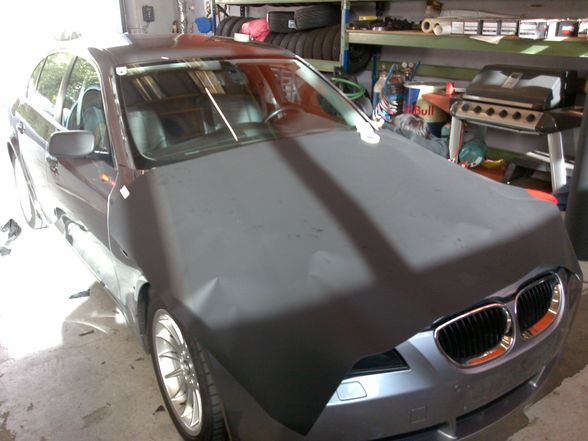 5er BMW schwarz matt!!! - 