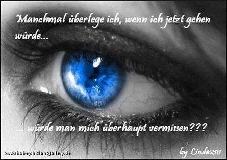 ..Ehrlich sei.. =) - 