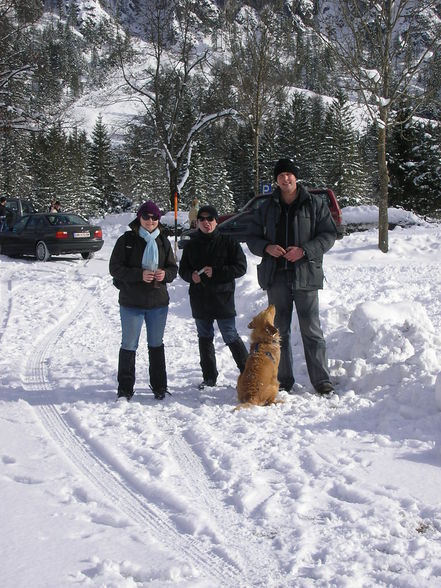 Ausflug zum Almsee Feb.09 mit Irmi&Fufi - 