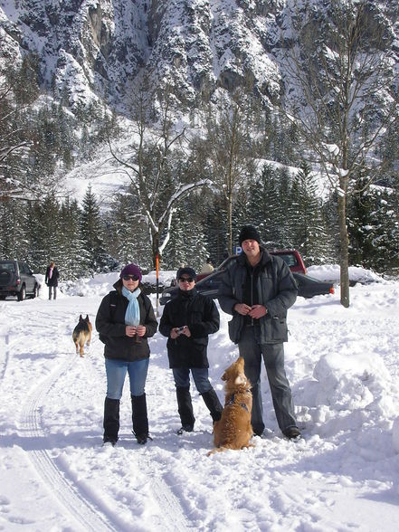 Ausflug zum Almsee Feb.09 mit Irmi&Fufi - 