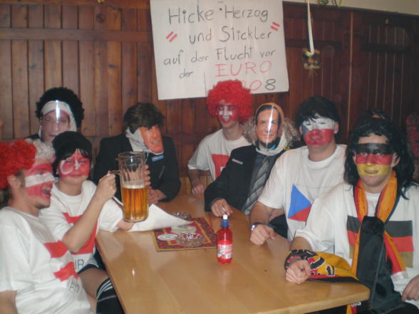 Auf der Flucht vor der EURO 2008 - 