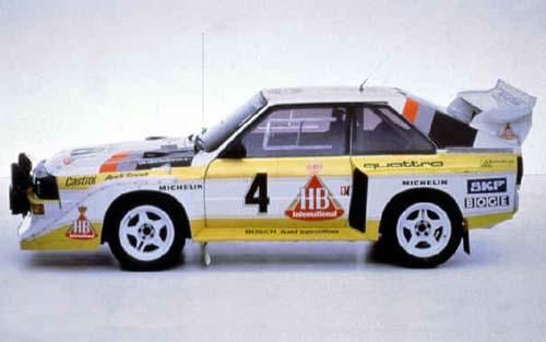 audi urquattro - 