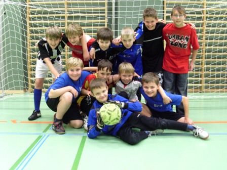 beim Fußballtunier - 