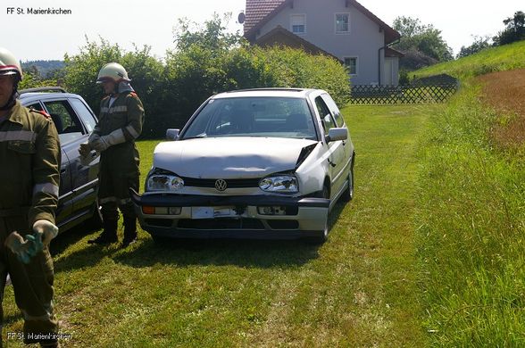 Alarmierung zu Aufräumungsarbeiten VU/JU - 