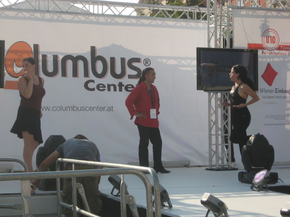 Columbusfashionshow mit Larissa - 