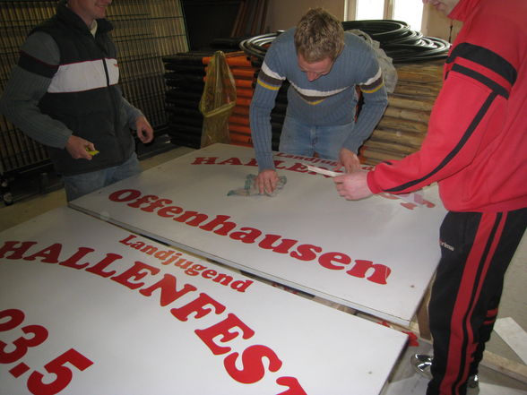 Plakatständer picken - 